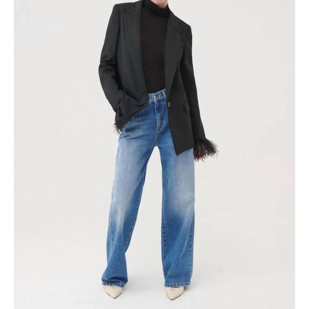NEW MARELLA cecco classic tux blazer in black
